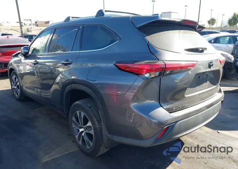 2022 Toyota Highlander Hybrid Xle from USA, damaged, VIN 5TDHBRCH0NS549897